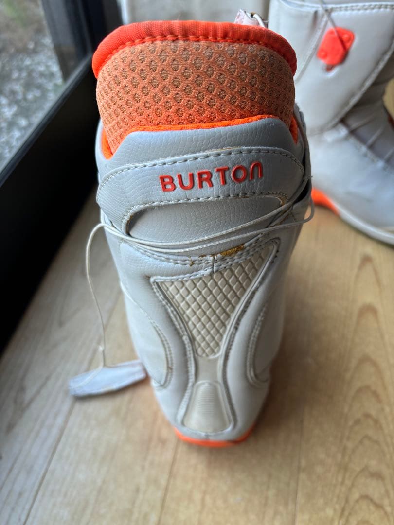BURTON SL-9スノーボードブーツ グレー/オレンジ