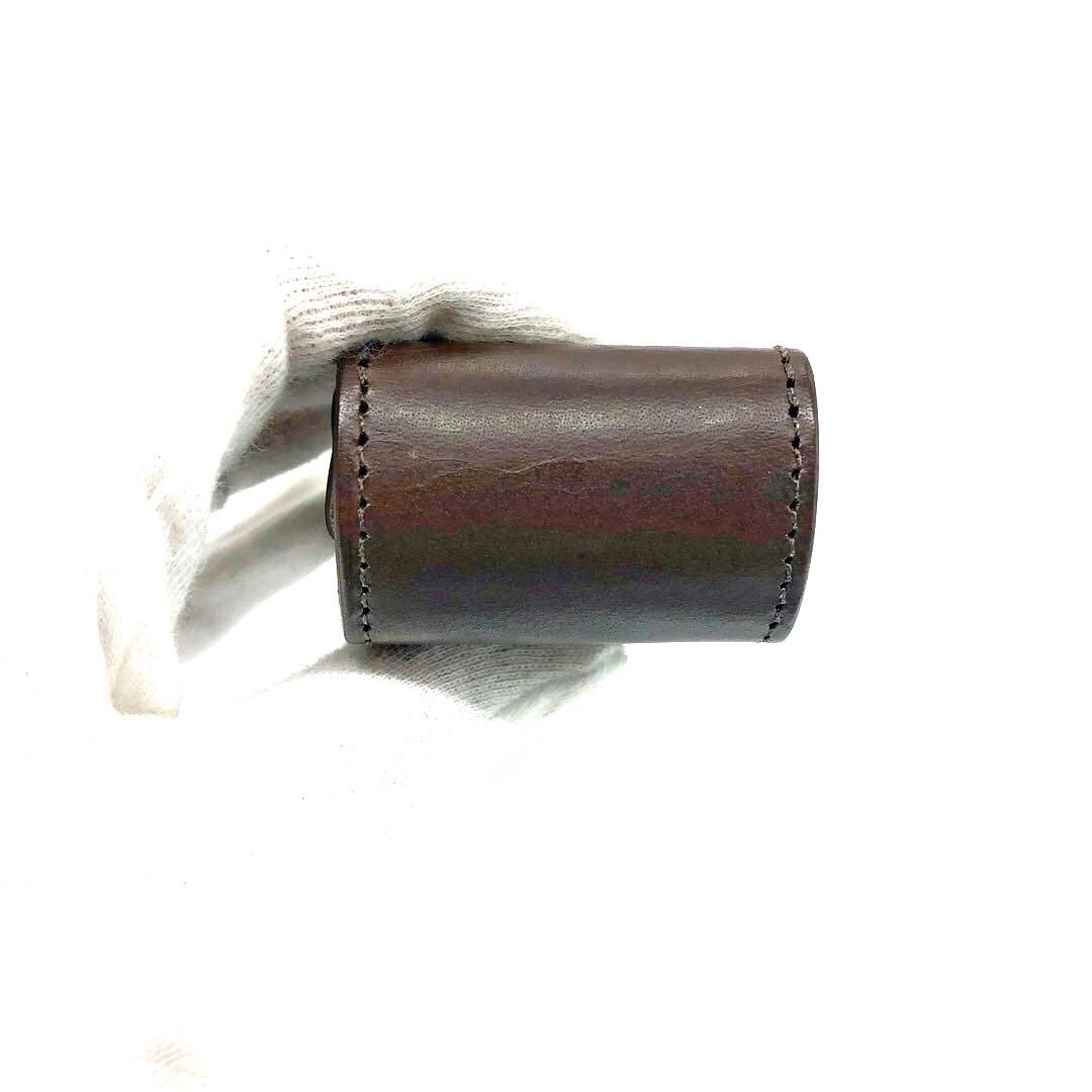 筆記具 OLD COACH pen holder leather