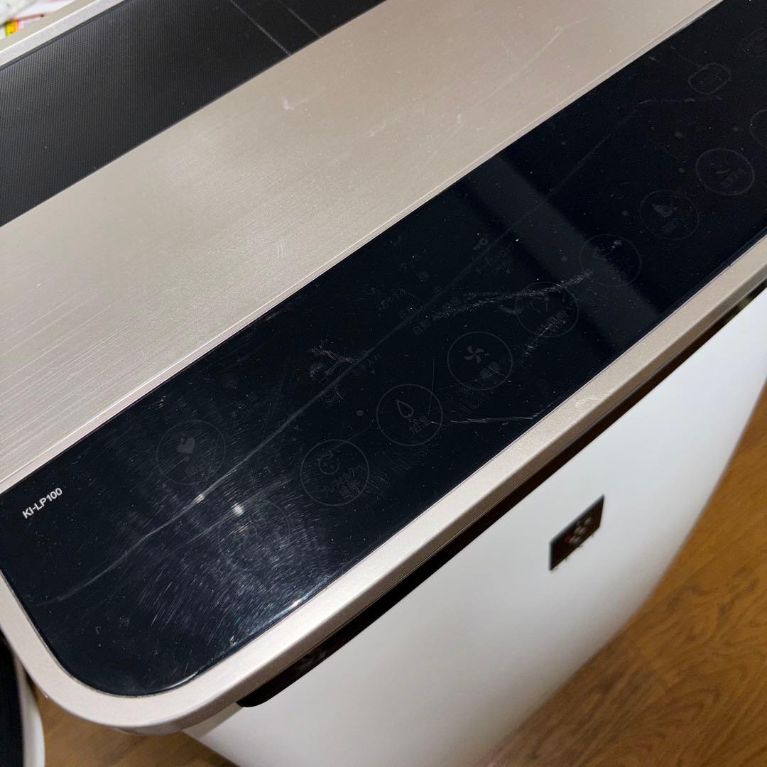 【2021年製】SHARP加湿空気清浄機　KI-LP100-W