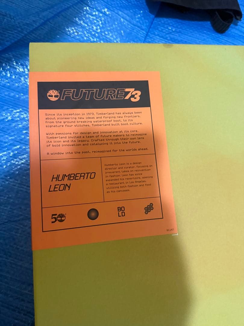 ティンバーランドHumbertoLeon27cm ¥ellow bucks着用