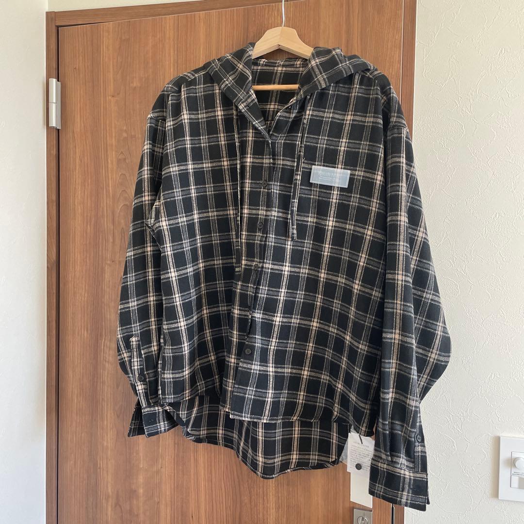 Knuth Marf hooded over shirts(unisex)新品