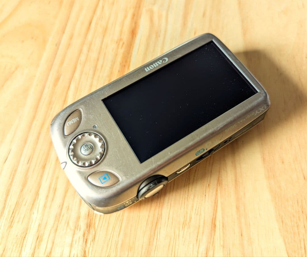 【動作未確認】Canon IXY 510 デジタルカメラ 希少ゴールド
