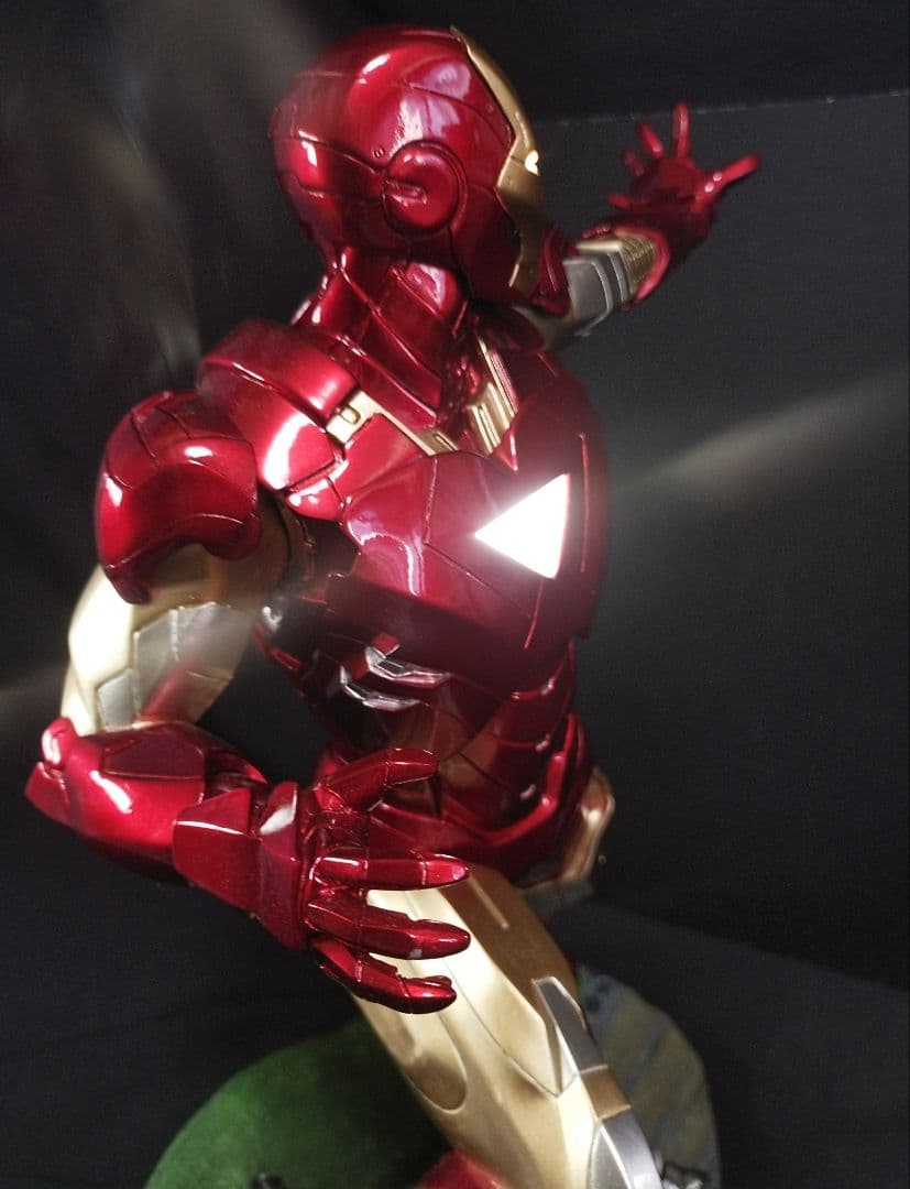 ★未使用 レア品 アイアンマン Mk6 大型 フィギュア 50cm マーク6