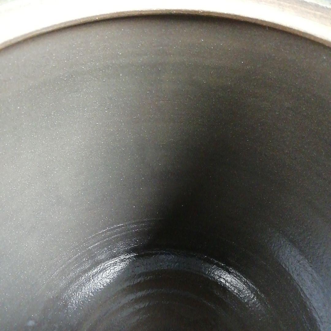 Ｔ９２６　水指　『三島手　水指』『釜谷陶房　劉炳豪 作』　共箱　茶道具