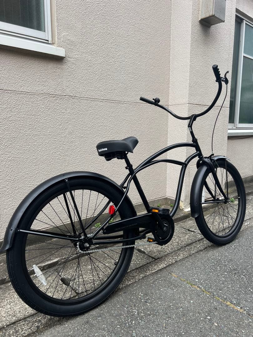 レインボービーチクルーザー PCH101 26 ダースベーダー BK 新品