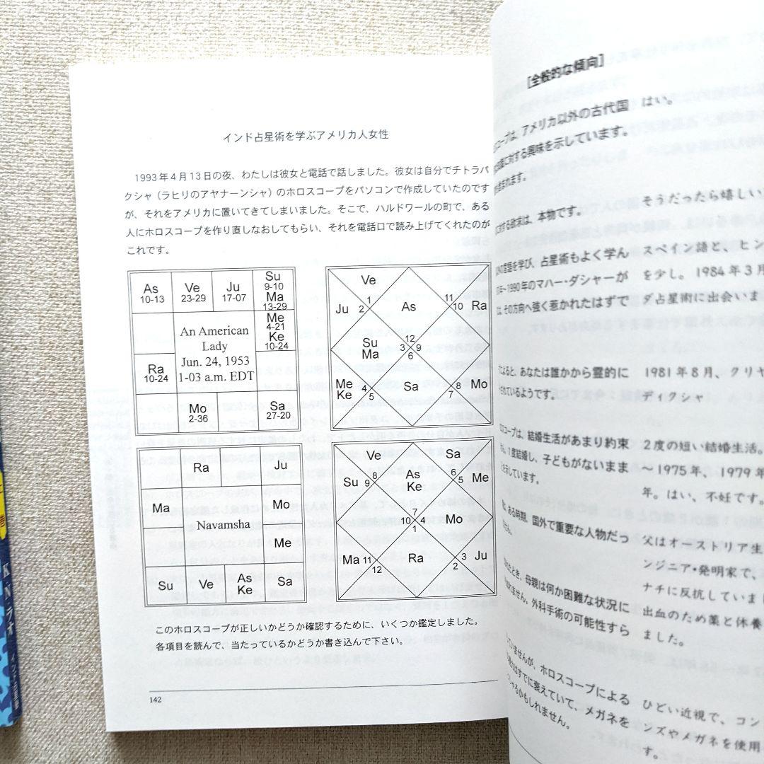 ラオ先生のインド占星術 　上巻・下巻　2冊セット