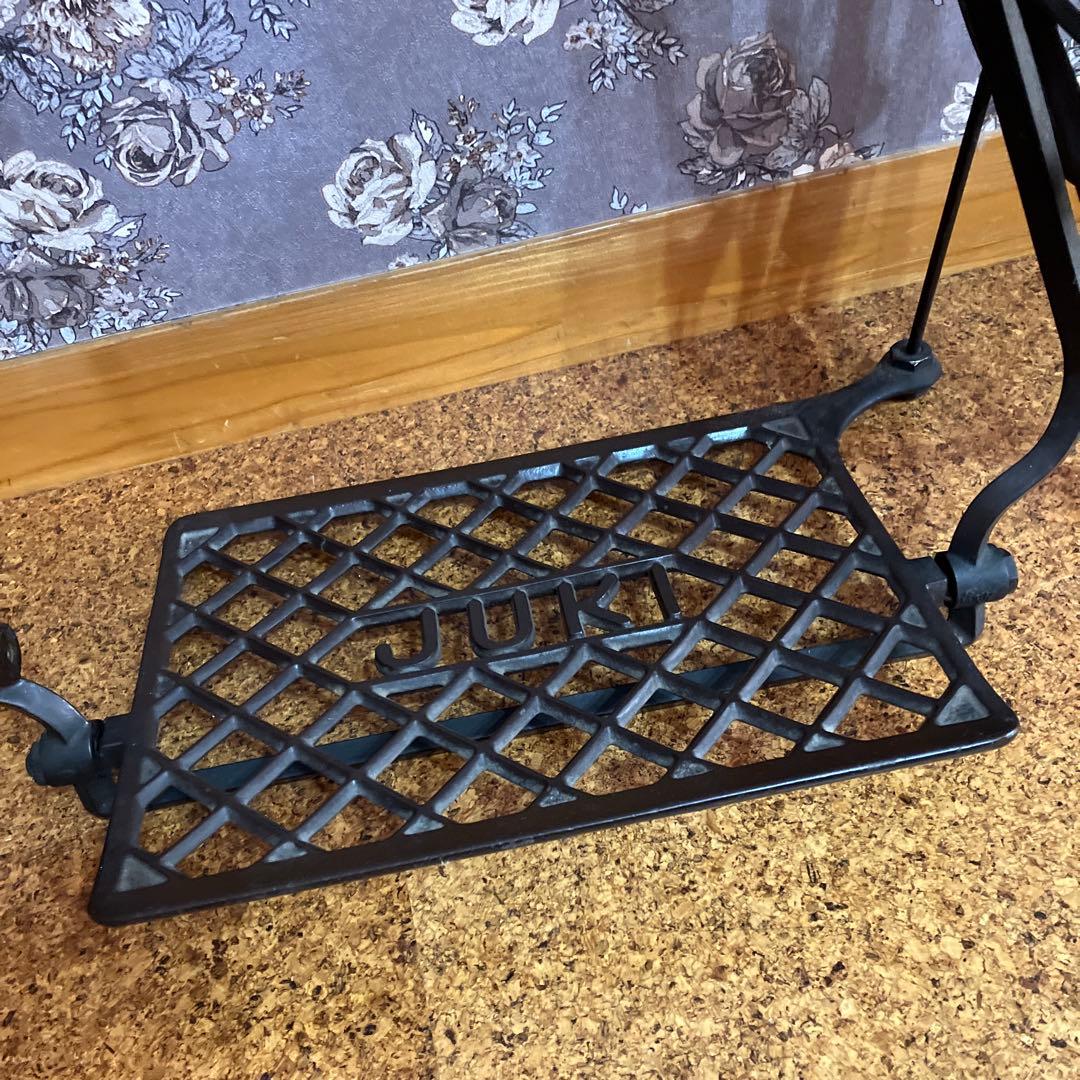 昭和 レトロ JUKI 足踏みミシン 脚 鉄脚