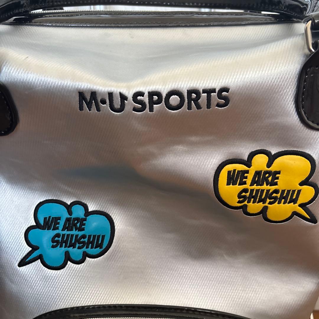 M-U SPORTS ゴルフバッグ・キャディバッグ シルバー