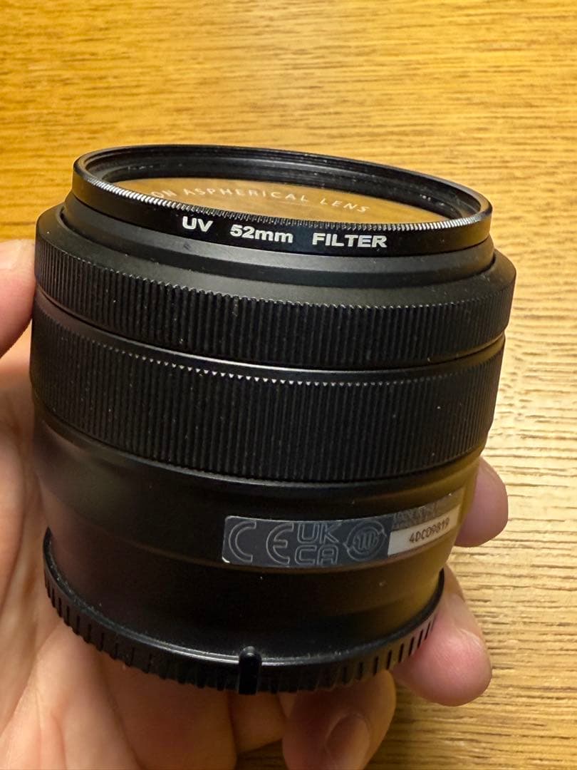 Fujifilm ズームレンズ 15-45mm 52mmフィルター径