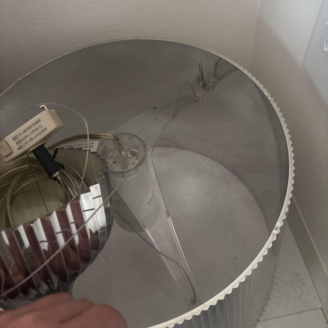 カルテル　Kartell ペンダントライト　GE シルバー　東洋キッチン　中古