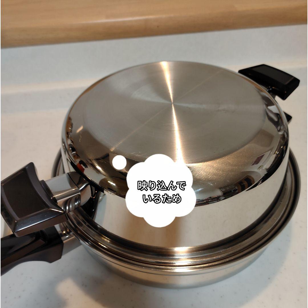 ロイヤルクイーン 大フライパン IH対応 蒸し器 他。