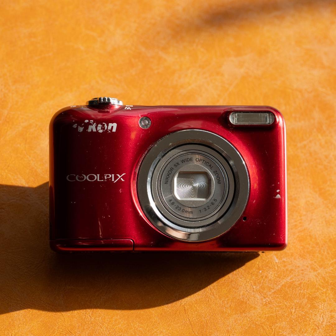 【単三電池で動く！】Nikon COOLPIX A10 レッド 動作確認済
