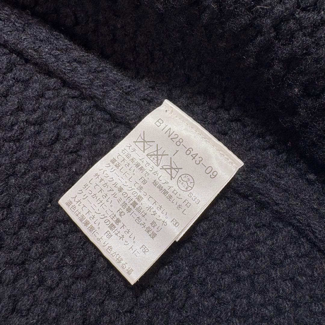 ⭐︎BURBERRY⭐︎カシミヤ混　バーバリー　ウール　コート　レディース　ブラック