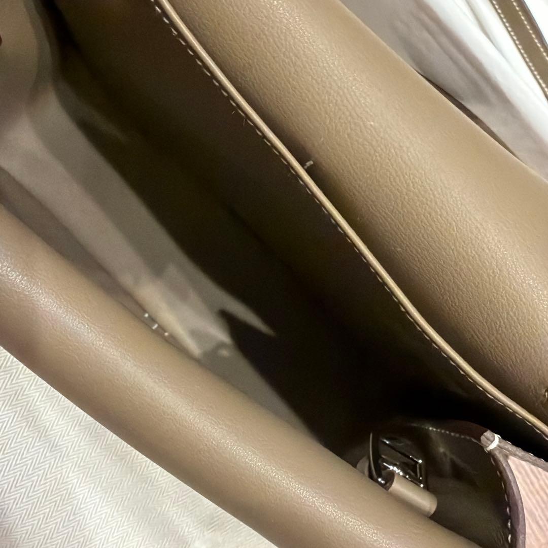 HERMES アルザンミニ エトゥープ 2025製造　Ｋ刻印