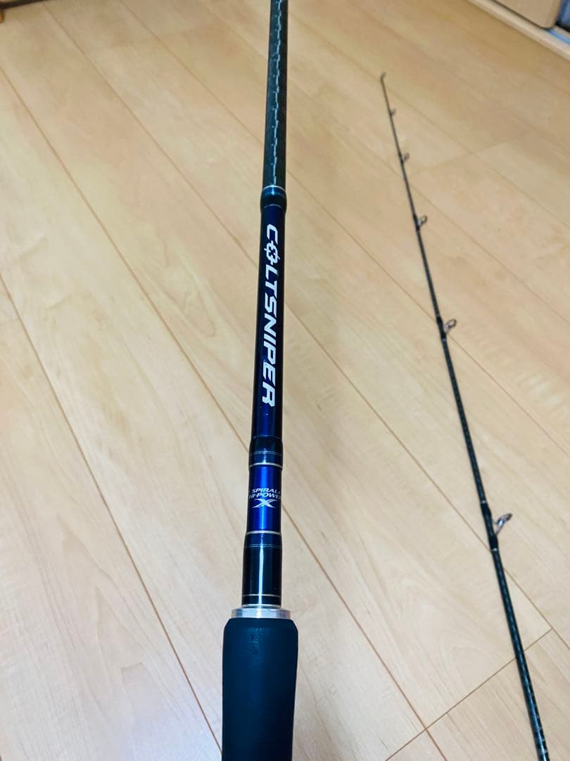 値下げ！ショアジギロッドとリールのセット（コルトスナイパーとストラディックSW）