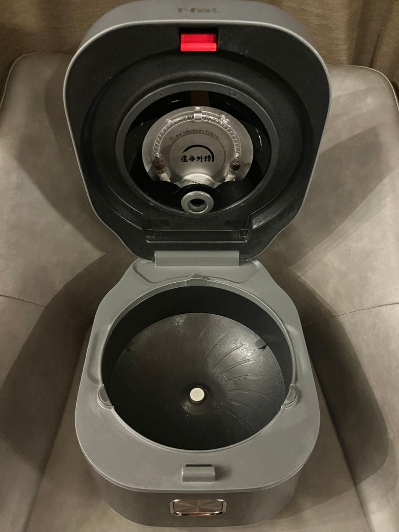 T-fal遠赤外線IH炊飯器ザライス　メタリックRK880CP【5.5合／IH】