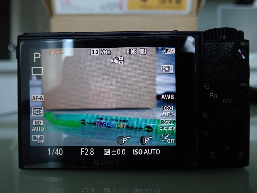 SONY　サイバーショット DSC-RX100M5A　中古です