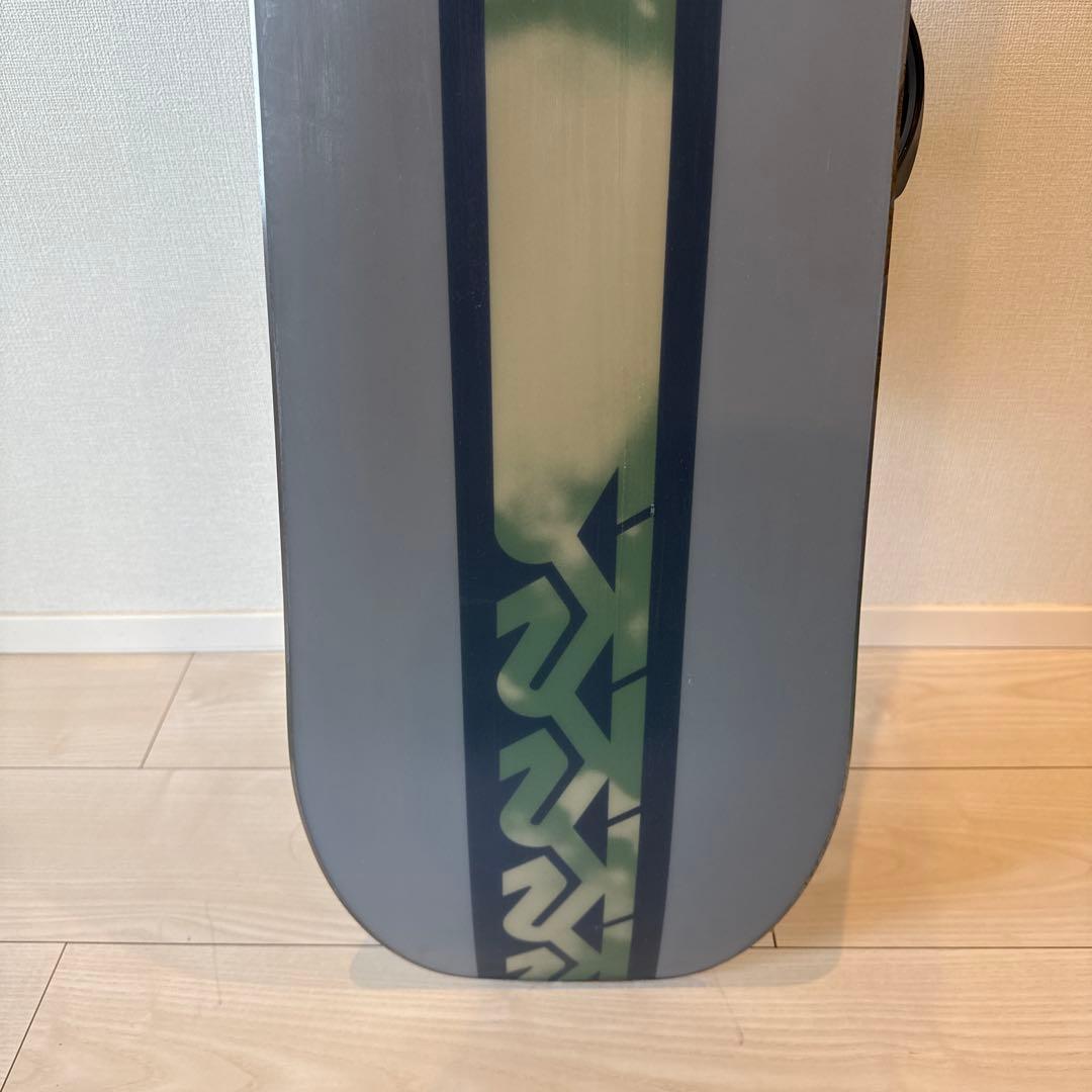 K2 スノーボード グレー ストライプ