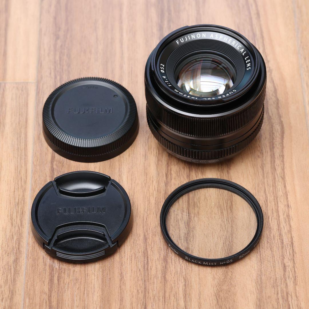 【美品】 FUJIFILM XF35mm f1.4 R ブラックミスト付き