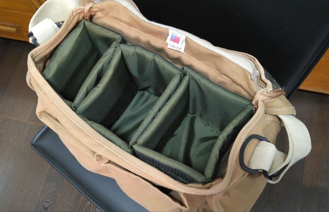 DOMKE(ドンケ）カメラマン.ショルダーバッグF7.USA製