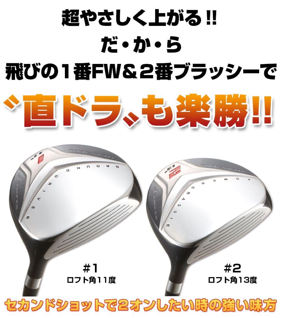 1.2番FW! ★優しい超大型激飛び2オン兵器! ワークスゴルフフォーサイトFW