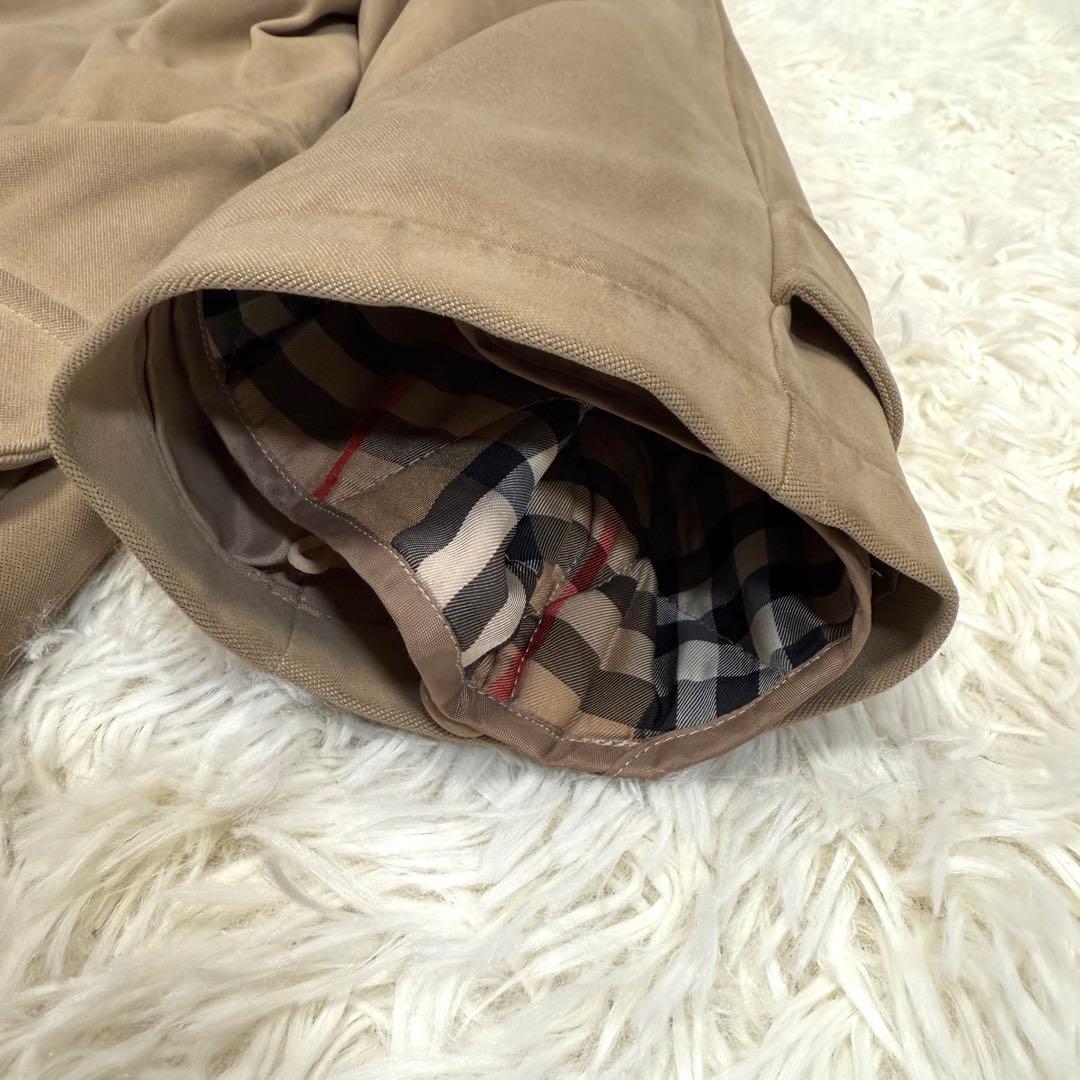 バーバリー Burberry 中綿ライナー付き モッズコート ノバチェック M