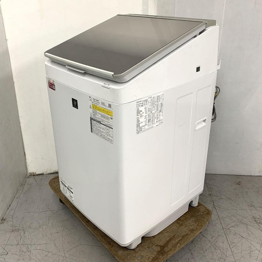 シャープ 縦型洗濯乾燥機 ES-PW8E-N 洗濯8.0kg 乾燥4.5kg