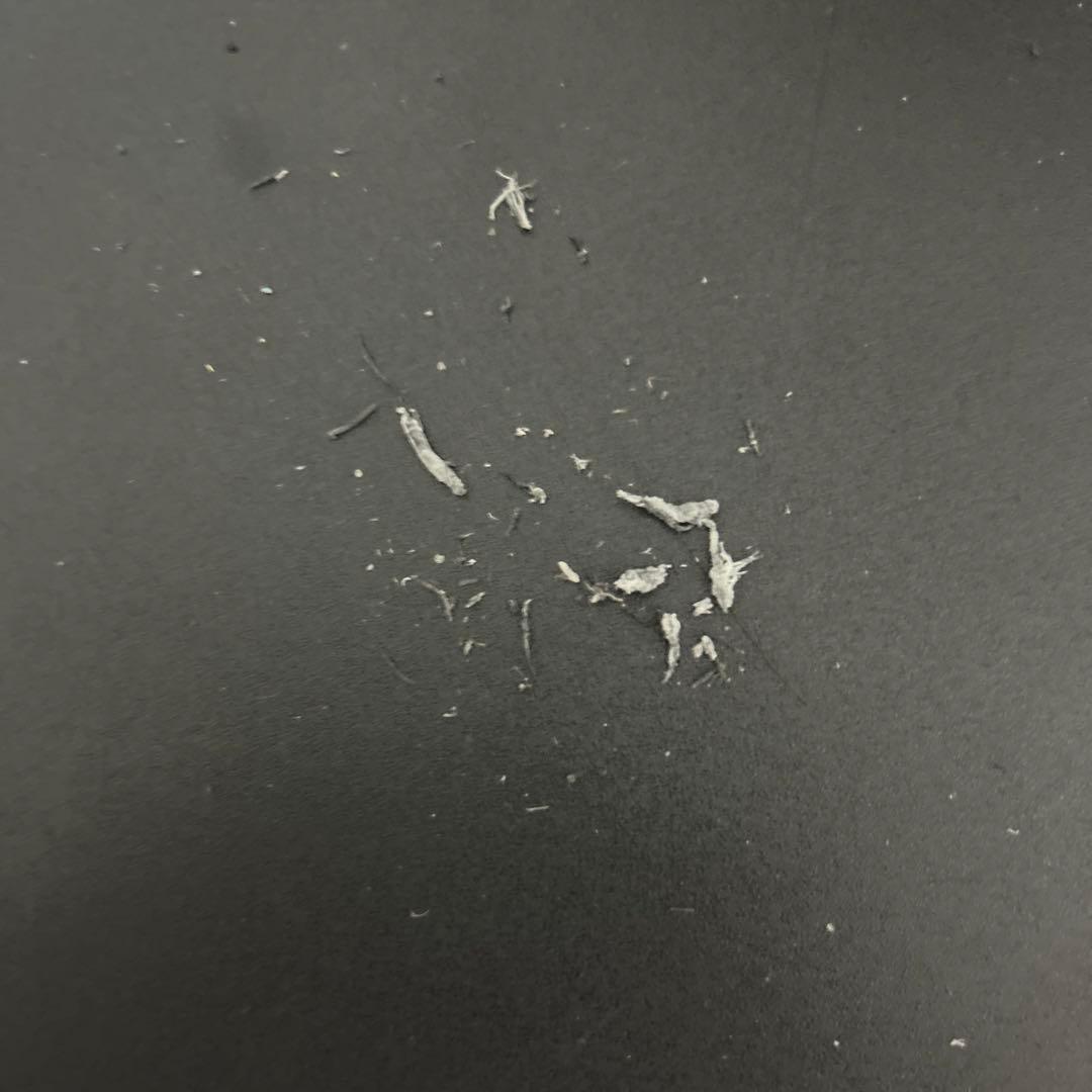 紙がお造りした消しカス