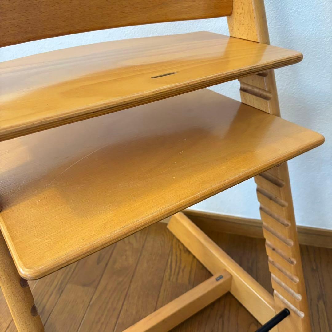 ストッケ　トリップ トラップ　ベビーチェア+ベビーセット　ナチュラル