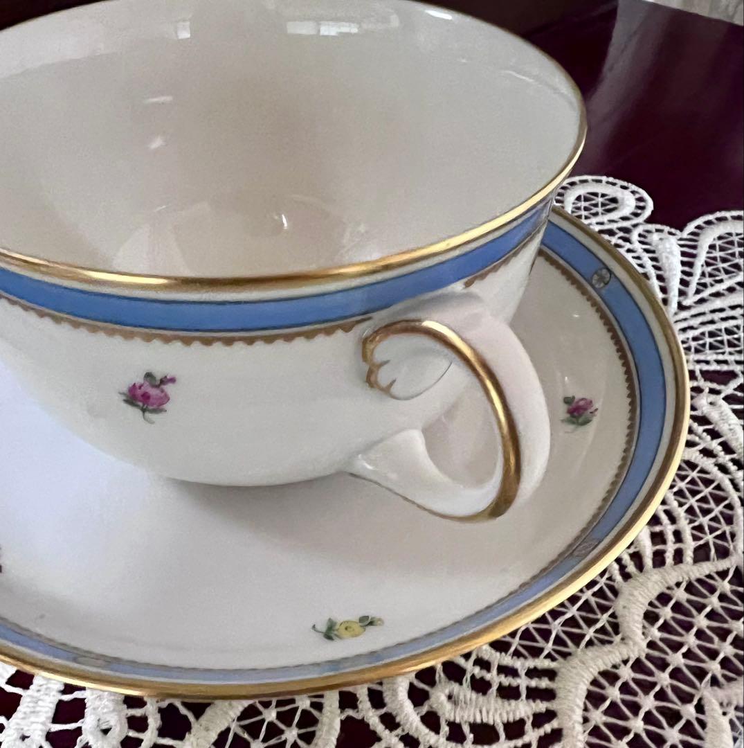 アウガルテン　ビーダーマイヤー　シューベルトタイプ　スープカップ