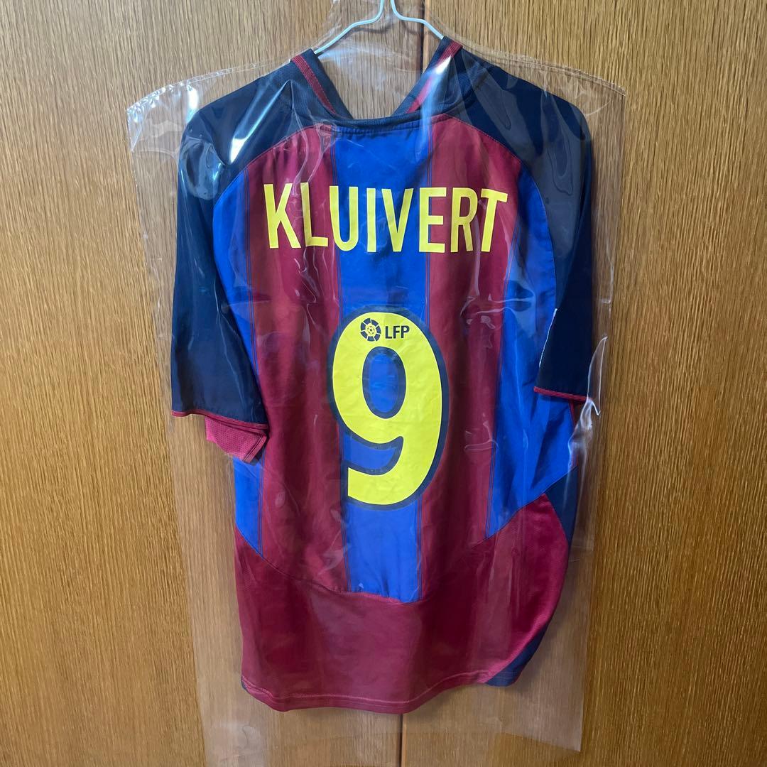 03-04 FCバルセロナ ホームユニフォーム クライファート #9
