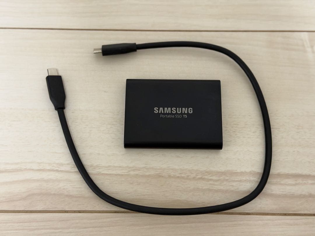 サムスン ポータブルSSD T5 1TB USB3.1 Gen2