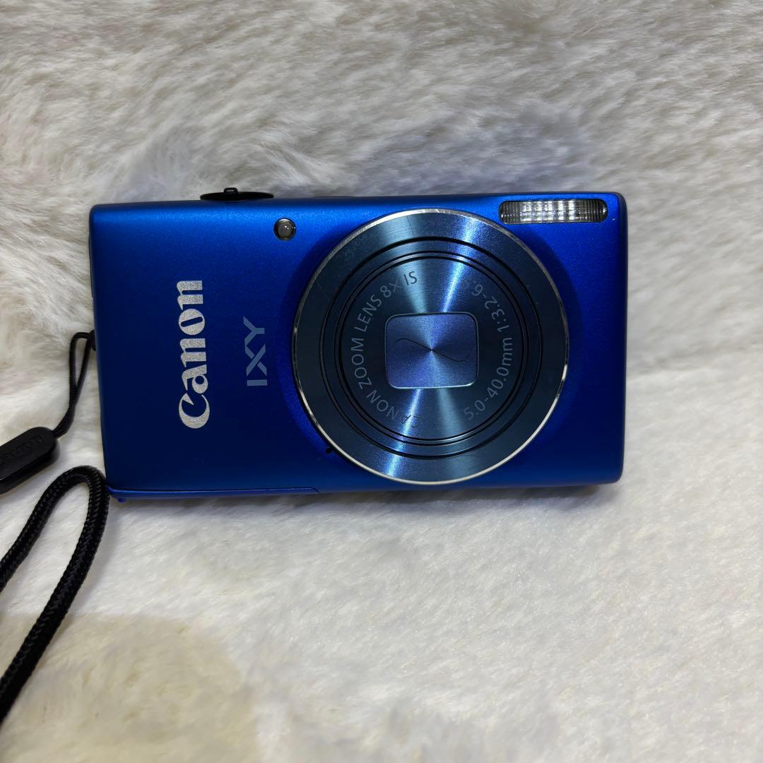◆極美品◆Canon IXY100Fコンパクトデジタルカメラ 青Wi-Fi搭載