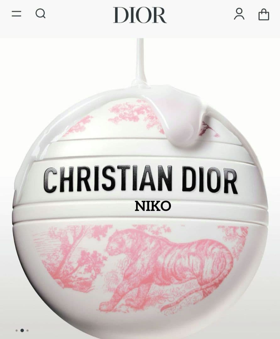 ディオール ルボーム ホルダー付 ケース DIORポーチ ギフトバッグ 限定品