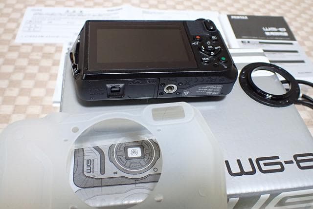 新同品！！PENTAX WG-8 防水カメラ グリーン直販限定品！海水使用なし！