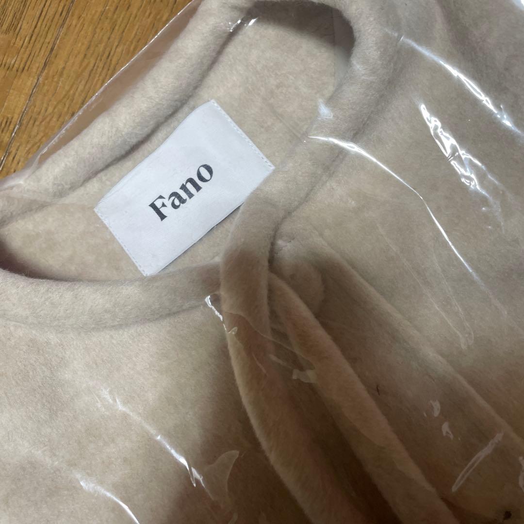 即購可Fanostudios リボンタイ ショートウールコート FQ24W101