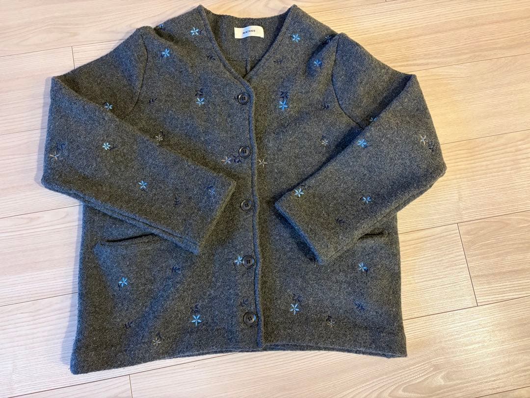 マチャット machatt ウールカーディガン