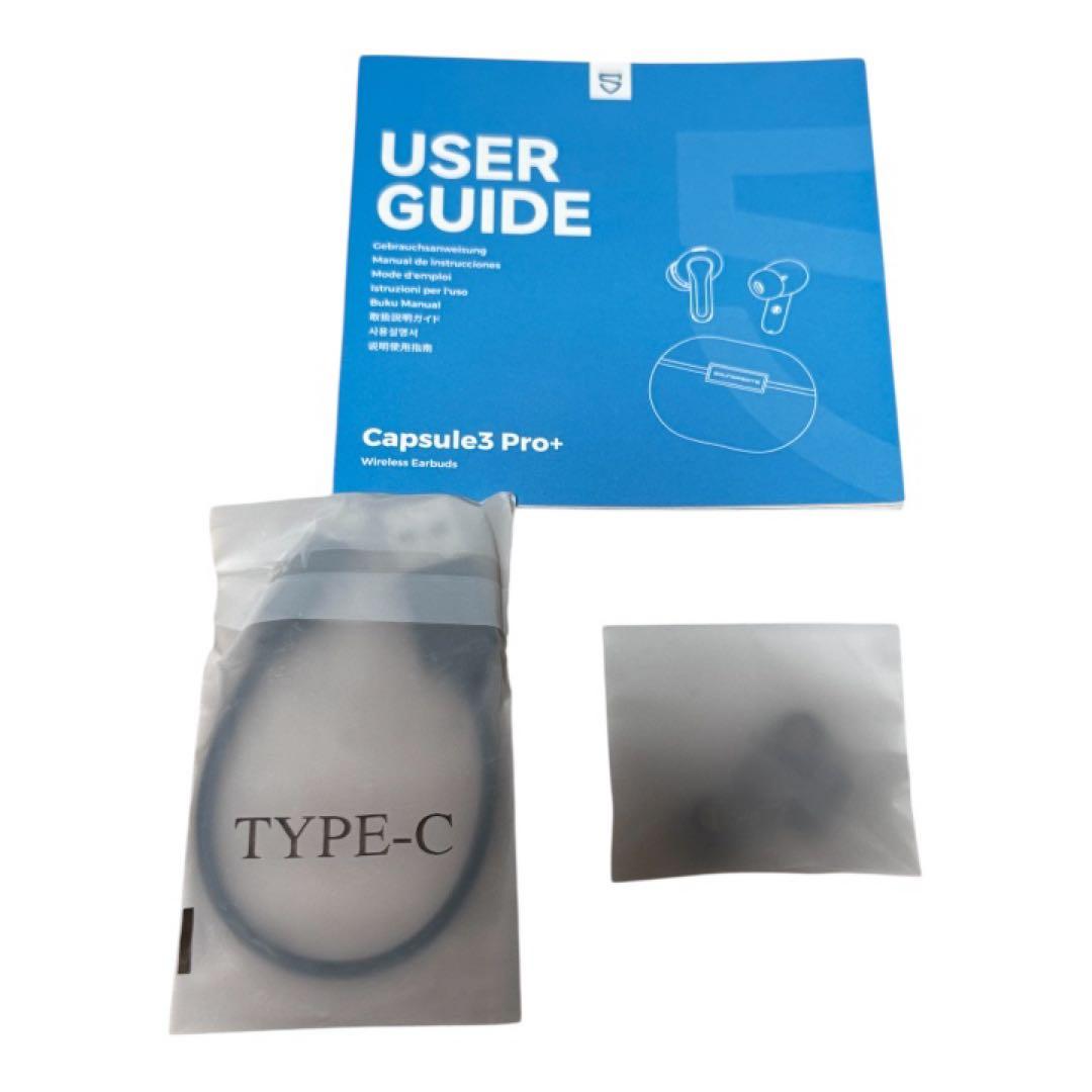 SOUNDPEATS Capsule3 Pro Plus ブラック/ゴールド