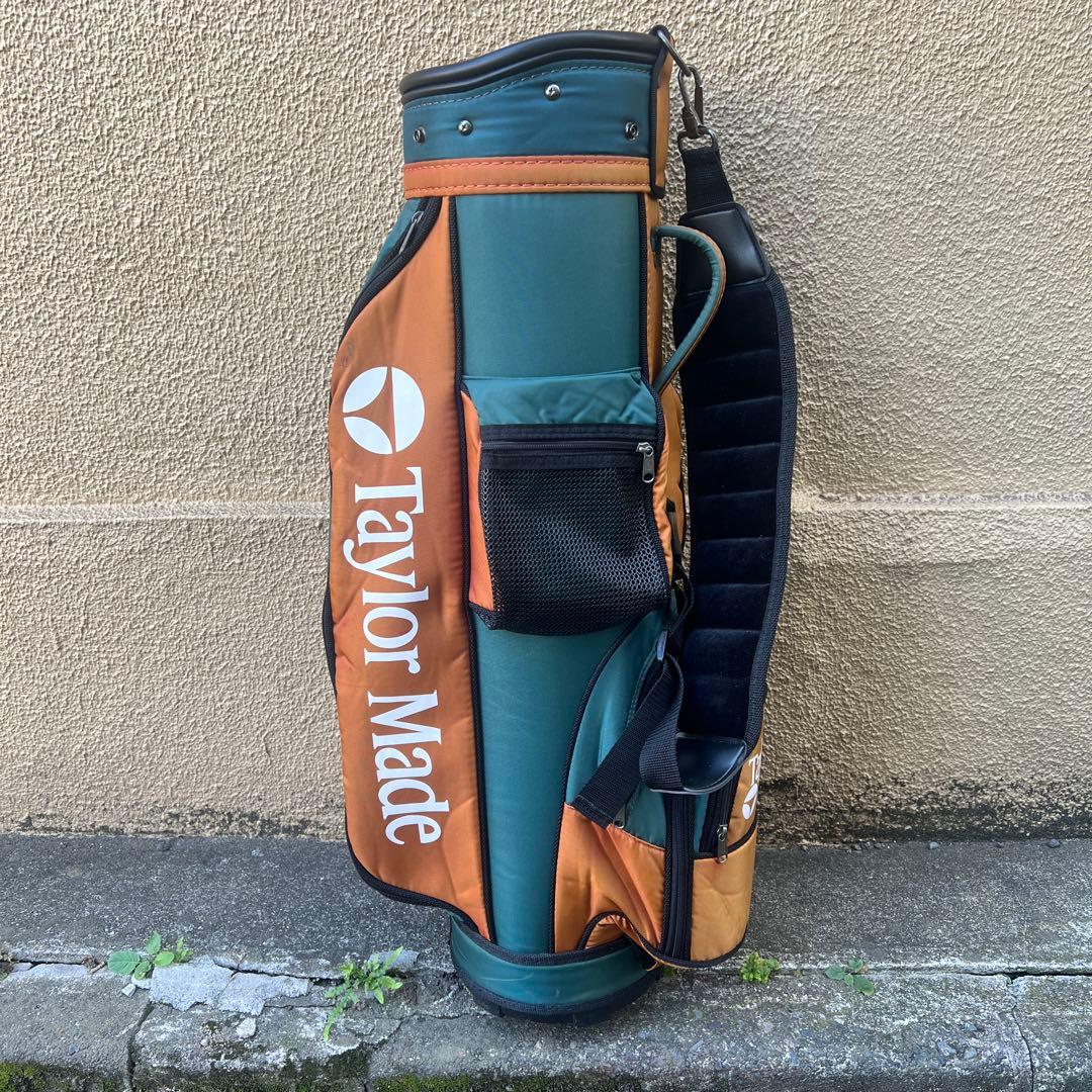 Taylor Made キャディバッグ オレンジ グリーン　ビンテージ