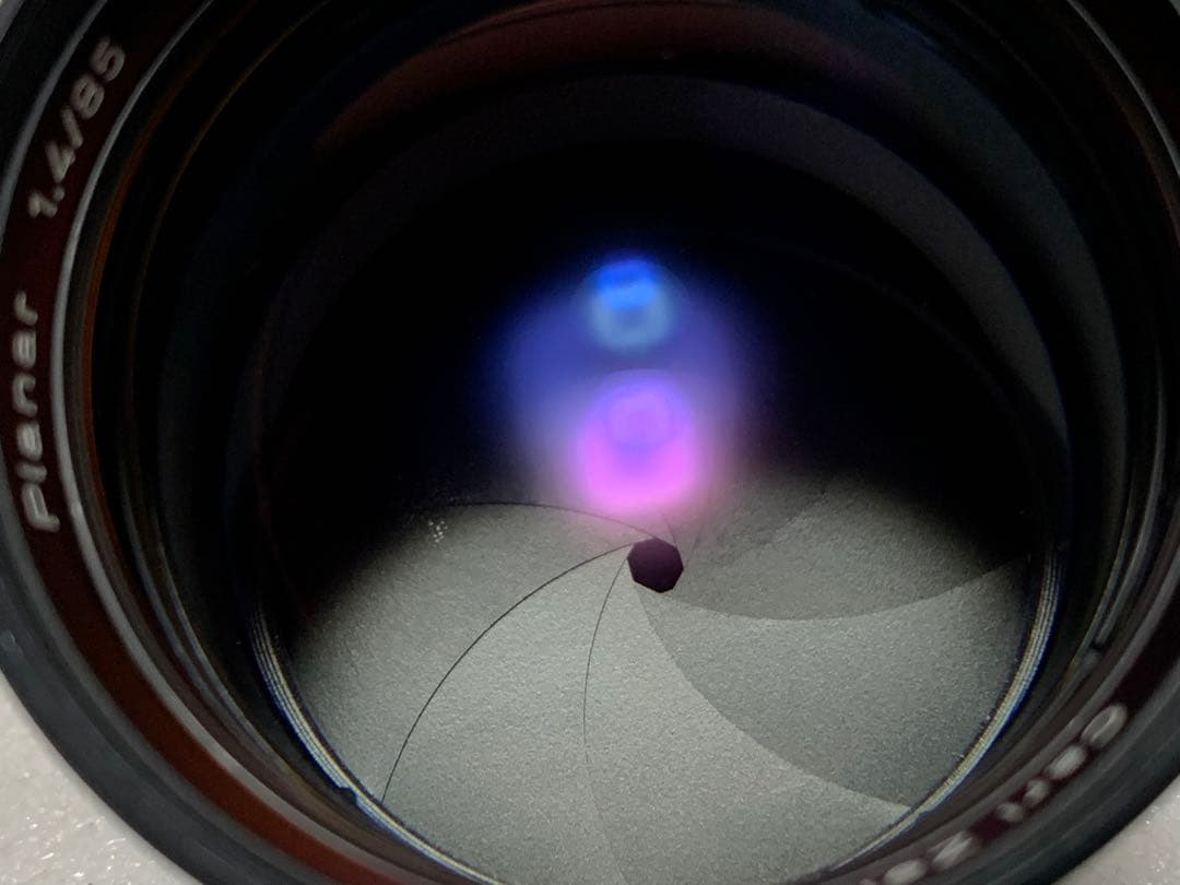 レンズ(単焦点) CONTAX planar 85 1.4