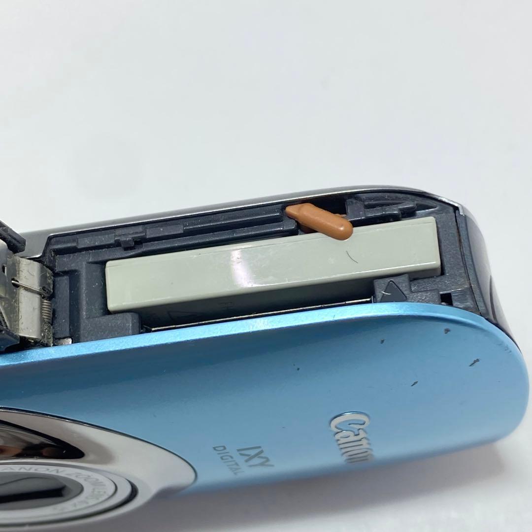 Canon IXY 510IS PC1356 充電器　ブルー コンデジ　動作品