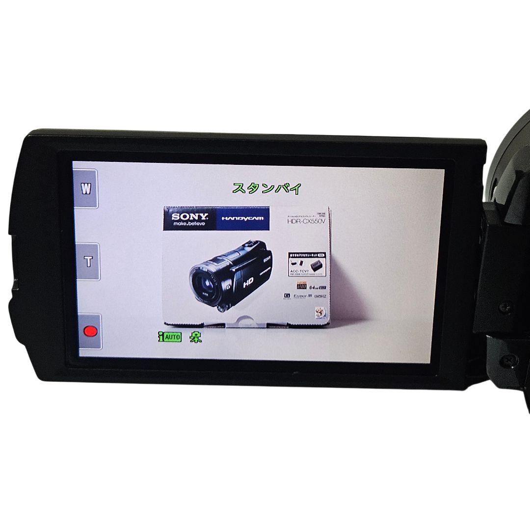 SONY デジタルHDビデオカメラレコーダー HDR-CX550V