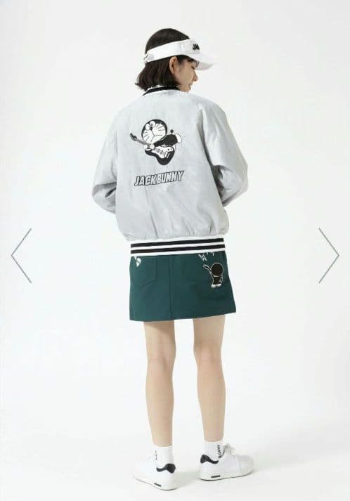 再再再値下げ新品　ジャックバニー　ブルゾン0 ドラえもん　グレー定価29700円