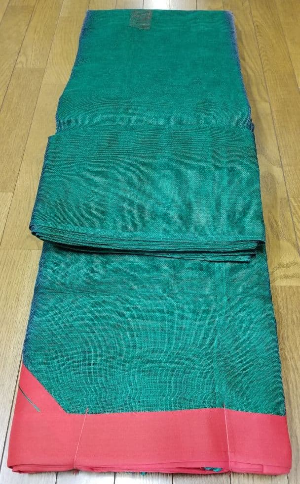 かや、京都西川、かや(蚊帳)、8畳用、※色焼け(日焼け)あり、高級品、防虫対策