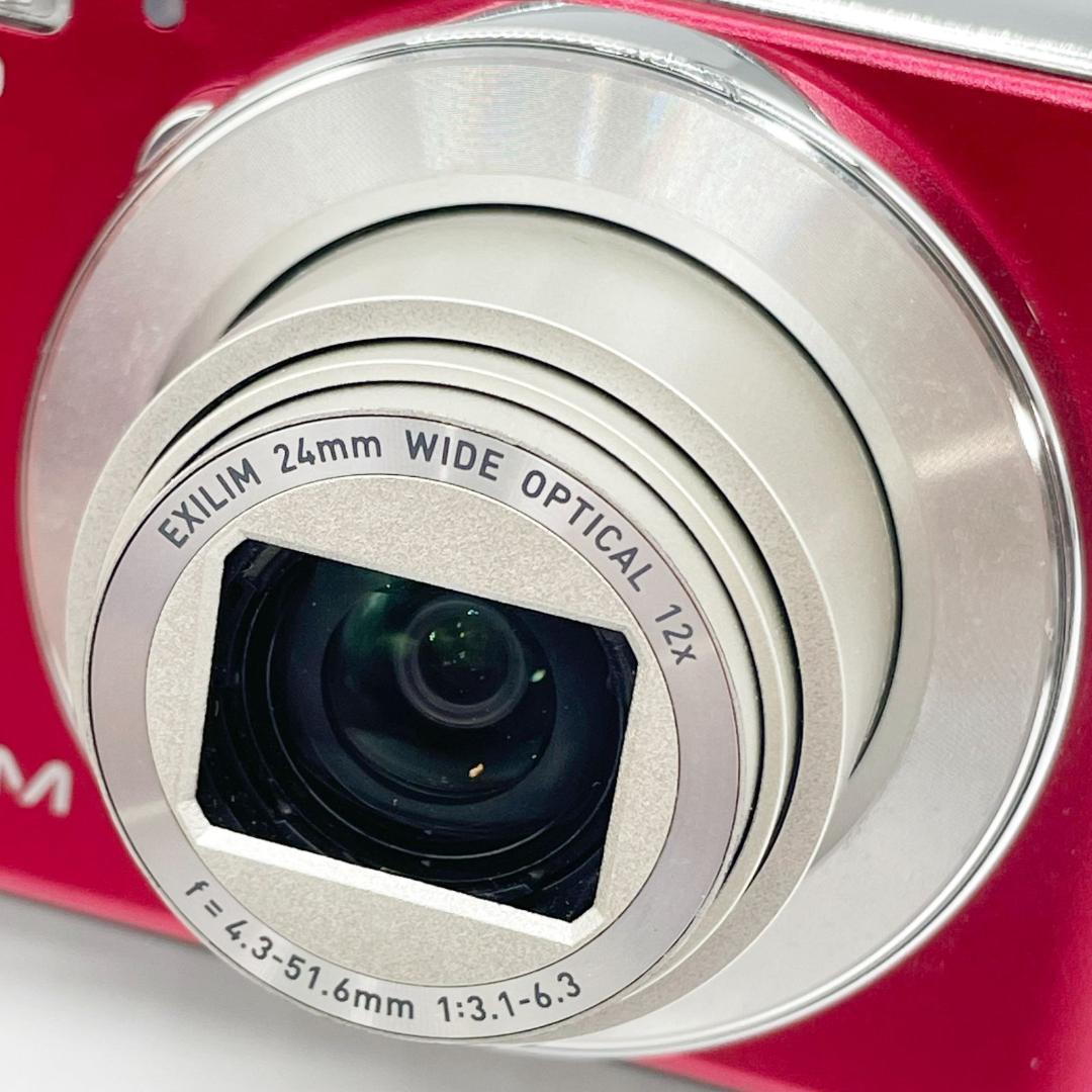 ★ CASIO デジタルカメラ EXILIM EX-ZS240RD レッド