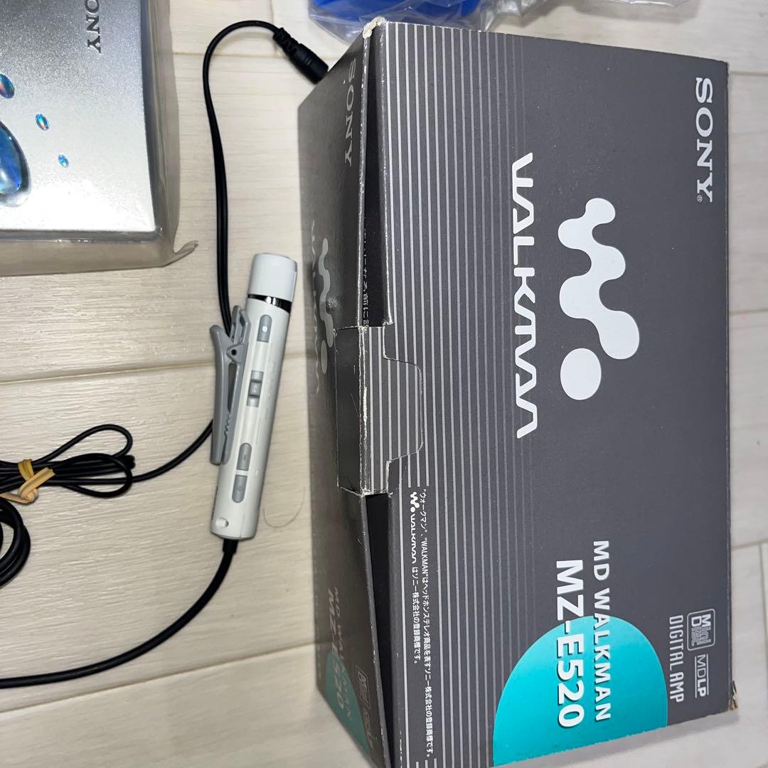SONY MD WALKMAN MZ-E520 ポータブルMDプレーヤー
