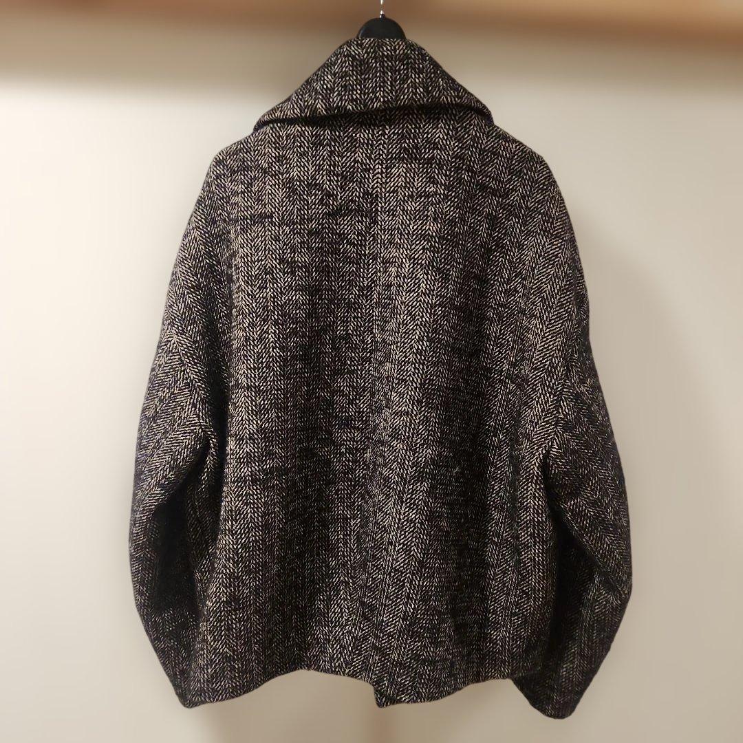 定価5.3万円！FRAMeWORKフレームワークTWEEDツイードショートコート