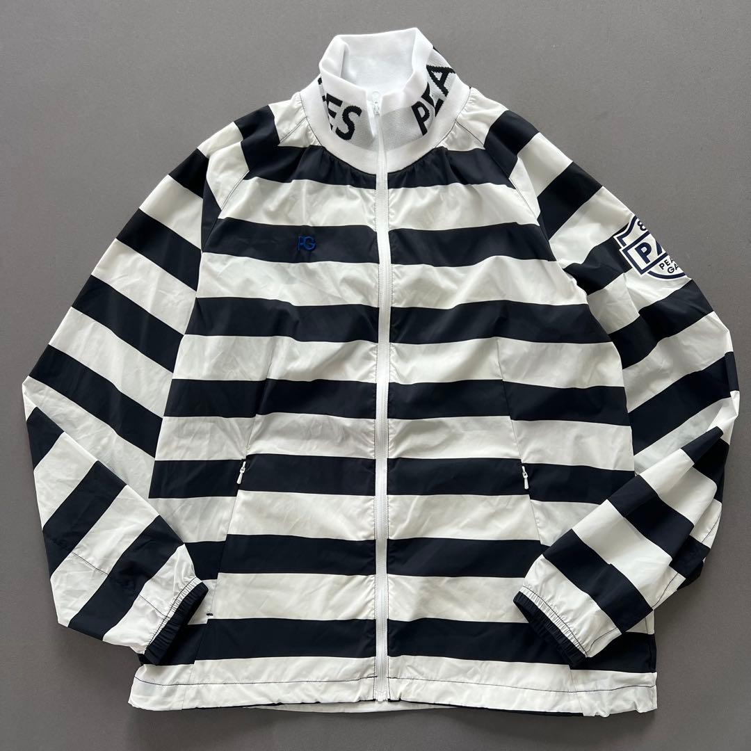 PEARLY GATES パーリーゲイツ　ナイロンジャケット メンズ　ボーダー