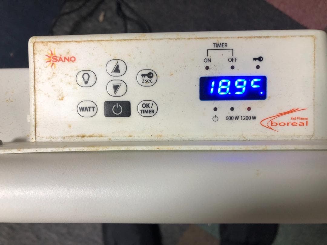 Y♢294 SANO ソンビエントボレアール パネルヒーター AOJ1200L