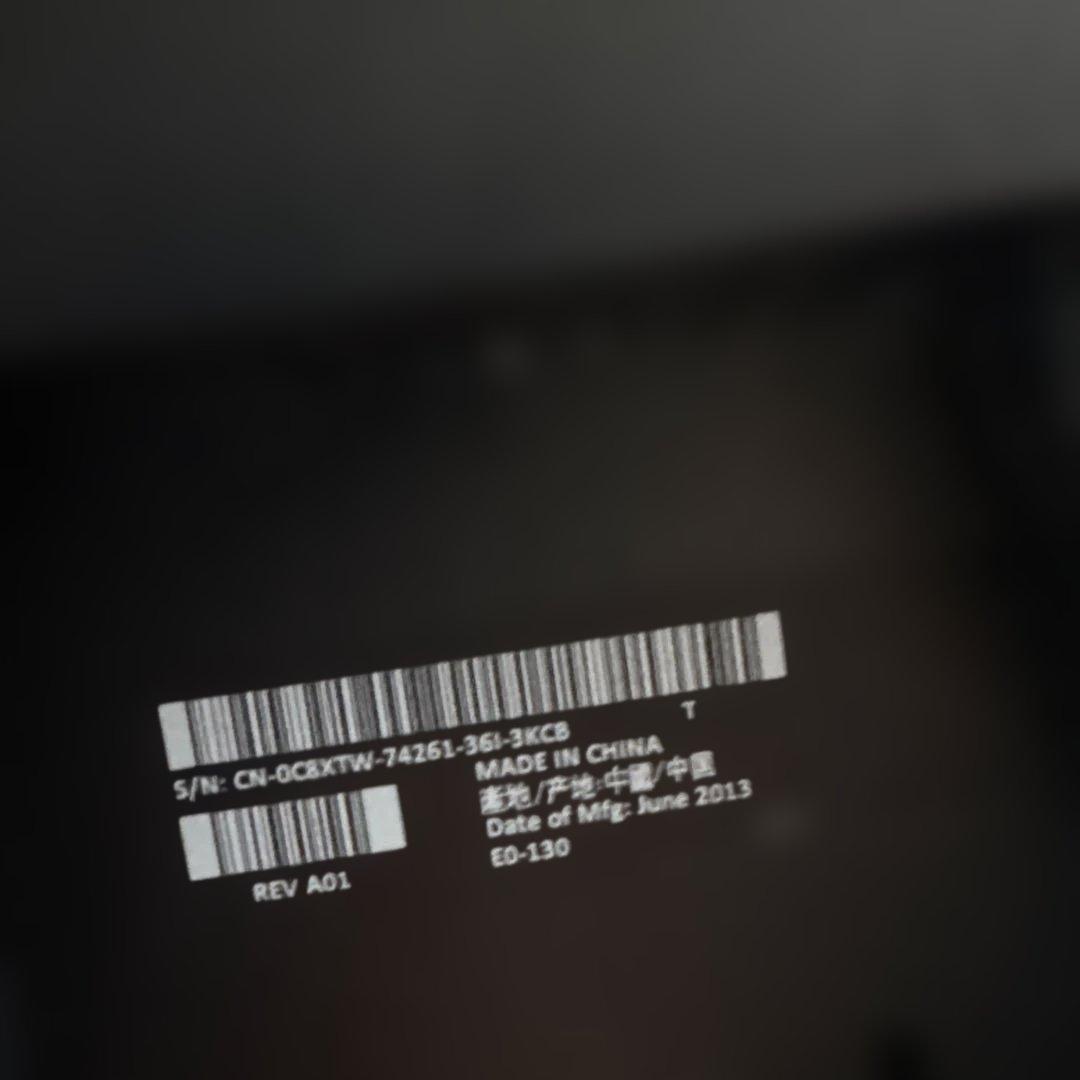 DELL LCDモニター 本体 美品